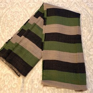 Coach 100% merino wool scarf
